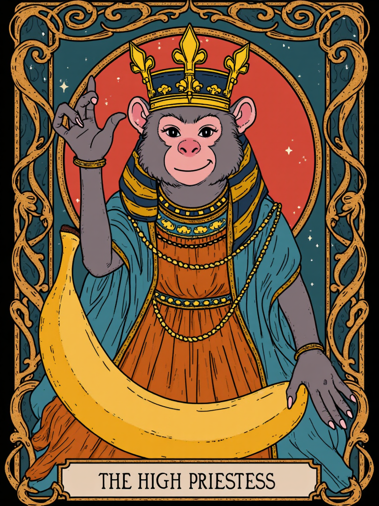 The High Priestess Tarot Card